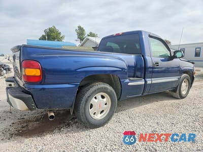 Trzecie zdjęcie samochodu z tyłu: 2002 GMC NEW SIERRA C1500 VIN:1GTEC14T62Z162897 - miniatura