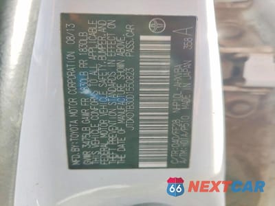 Zdjęcie 12 z 12 samochodu: 2013 TOYOTA PRIUS C VIN:JTDKDTB30D1550823 - miniatura
