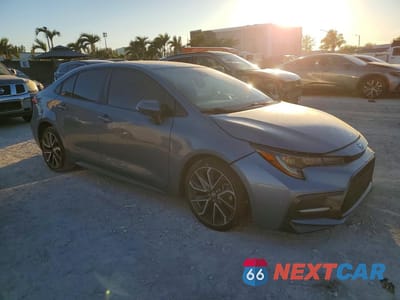 Czwarte zdjęcie samochodu z boku: 2022 TOYOTA COROLLA SE VIN:5YFS4MCE7NP136506 - miniatura