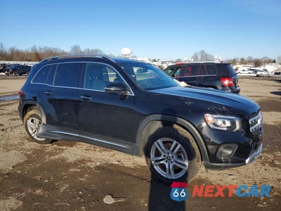 Czwarte zdjęcie samochodu z boku: 2023 MERCEDES-BENZ GLB 250 VIN:W1N4M4GB2PW323633 - miniatura