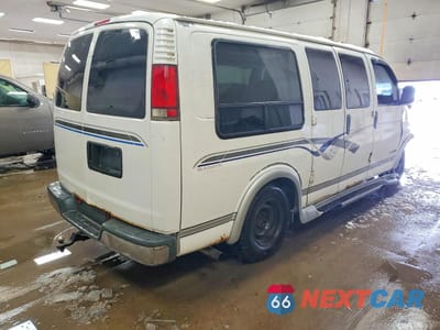 Trzecie zdjęcie samochodu z tyłu: 1998 CHEVROLET EXPRESS G1500 VIN:1GBFG15R3W1006417 - miniatura