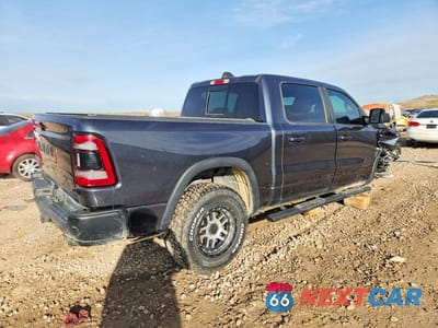Trzecie zdjęcie samochodu z tyłu: 2019 RAM 1500 REBEL VIN:1C6SRFLT3KN629112 - miniatura