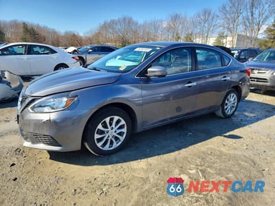 2019 NISSAN SENTRA SV 3N1AB7AP7KL626222 - główne zdjęcie licytacji z USA - miniatura