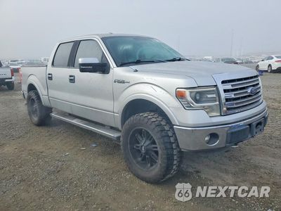 Czwarte zdjęcie samochodu z boku: 2013 FORD F150 SUPERCREW VIN:1FTFW1EF2DKF26538 - miniatura