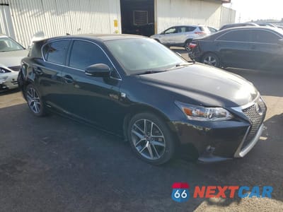 Czwarte zdjęcie samochodu z boku: 2014 LEXUS CT 200H BASE VIN:JTHKD5BH7E2177801 - miniatura