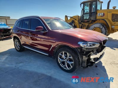Czwarte zdjęcie samochodu z boku: 2024 BMW X3 SDRIVE30I VIN:5UX43DP04R9T66332 - miniatura