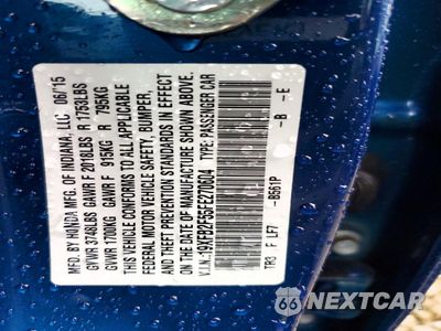 Zdjęcie 12 z 12 samochodu: 2015 HONDA CIVIC LX VIN:19XFB2F55FE270604 - miniatura