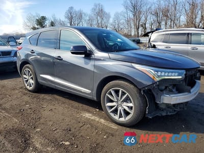 Czwarte zdjęcie samochodu z boku: 2019 ACURA RDX TECHNOLOGY VIN:5J8TC2H57KL038456 - miniatura