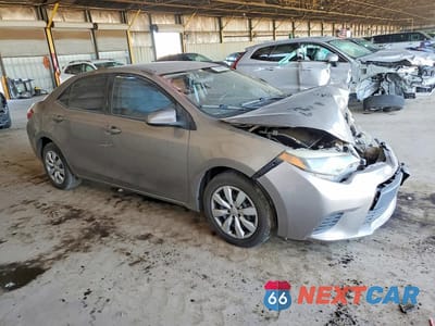 Czwarte zdjęcie samochodu z boku: 2014 TOYOTA COROLLA L VIN:5YFBURHE5EP119581 - miniatura
