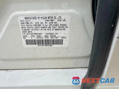 Zdjęcie 10 z 10 samochodu: 2011 INFINITI G37 SEDAN JOURNEY VIN:JN1CV6AP7BM303658 - miniatura