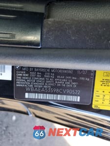 Zdjęcie 12 z 12 samochodu: 2008 BMW 650 I VIN:WBAEA53598CV90522 - miniatura