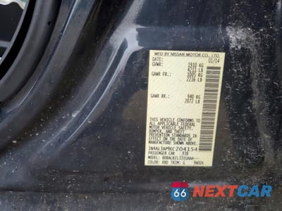 Zdjęcie 13 z 13 samochodu: 2014 NISSAN ALTIMA 2.5 VIN:1N4AL3AP9EC204154 - miniatura