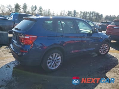 Trzecie zdjęcie samochodu z tyłu: 2017 BMW X3 XDRIVE28I VIN:5UXWX9C32H0W78226 - miniatura
