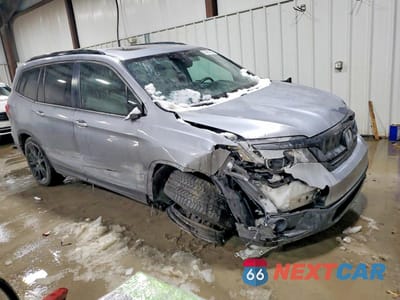 Czwarte zdjęcie samochodu z boku: 2022 HONDA PILOT SE VIN:5FNYF6H24NB067381 - miniatura