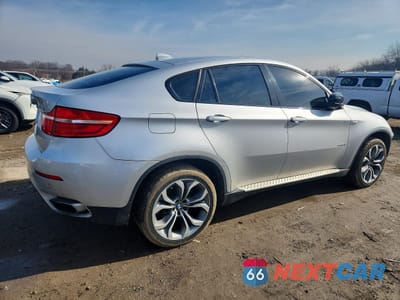 Trzecie zdjęcie samochodu z tyłu: 2011 BMW X6 XDRIVE50I VIN:5UXFG8C59BLZ96023 - miniatura