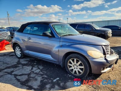 Czwarte zdjęcie samochodu z boku: 2007 CHRYSLER PT CRUISER VIN:3C3JY45X57T599182 - miniatura