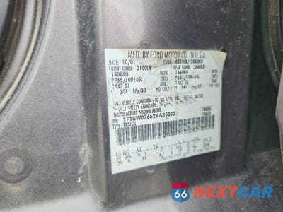 Zdjęcie 12 z 12 samochodu: 2002 FORD F150 SUPERCREW VIN:1FTRW07662KA85322 - miniatura