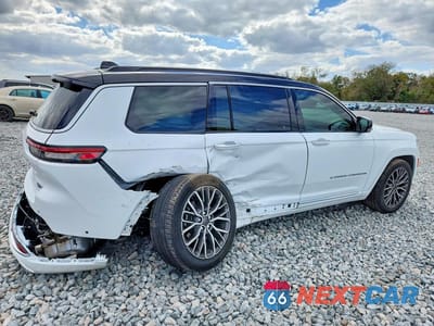 Trzecie zdjęcie samochodu z tyłu: 2024 JEEP GRAND CHEROKEE L SUMMIT VIN:1C4RJKEG9R8626179 - miniatura