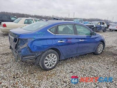 Trzecie zdjęcie samochodu z tyłu: 2017 NISSAN SENTRA S VIN:3N1AB7AP3HY285168 - miniatura