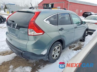 Trzecie zdjęcie samochodu z tyłu: 2012 HONDA CR-V LX VIN:2HKRM4H37CH108785 - miniatura