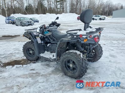 Trzecie zdjęcie samochodu z tyłu: 2019 CFMOTO CFORCE 400 LX H.O. 2-UP EPS EF VIN:LCELDSZ45K6001289 - miniatura