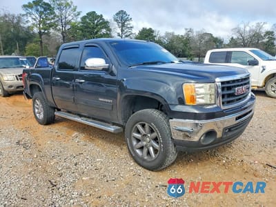 Czwarte zdjęcie samochodu z boku: 2010 GMC SIERRA K1500 SLT VIN:3GTXKWE20AG158860 - miniatura