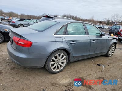 Trzecie zdjęcie samochodu z tyłu: 2013 AUDI A4 PREMIUM PLUS VIN:WAUFFAFL0DN006676 - miniatura