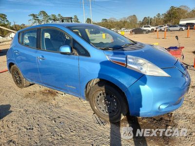 Czwarte zdjęcie samochodu z boku: 2013 NISSAN LEAF S VIN:1N4AZ0CP7DC414020 - miniatura