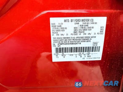 Zdjęcie 14 z 14 samochodu: 2022 FORD EDGE TITANIUM VIN:2FMPK4K93NBA26718 - miniatura