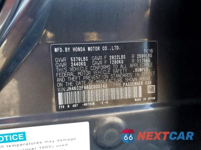 Zdjęcie 12 z 13 samochodu: 2016 ACURA RLX SPORT HYBRID ADVANCE VIN:JH4KC2F98GC000143 - miniatura