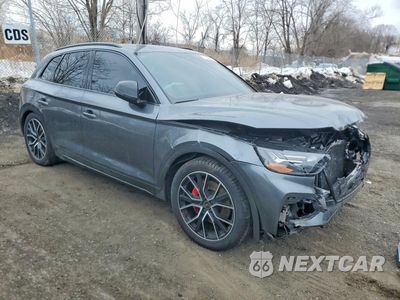 Czwarte zdjęcie samochodu z boku: 2025 AUDI SQ5 PREMIUM PLUS VIN:WA1B4AFY2S2056748 - miniatura