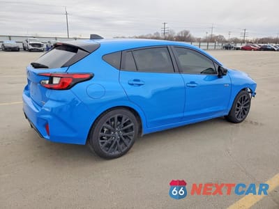 Trzecie zdjęcie samochodu z tyłu: 2025 SUBARU IMPREZA RS VIN:JF1GUHHC5S8228571 - miniatura