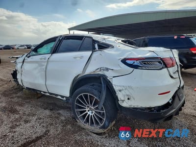 Drugie zdjęcie samochodu z przodu: 2021 MERCEDES-BENZ GLC COUPE 300 4MATIC VIN:W1N0J8EB1MF919779 - miniatura