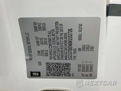 Zdjęcie 12 z 12 samochodu: 2021 CHEVROLET COLORADO VIN:1GCGTBEN6M1152726 - miniatura