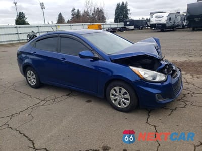Czwarte zdjęcie samochodu z boku: 2016 HYUNDAI ACCENT SE VIN:KMHCT4AEXGU999070 - miniatura