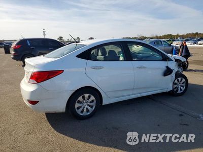 Trzecie zdjęcie samochodu z tyłu: 2017 HYUNDAI ACCENT SE VIN:KMHCT4AEXHU194428 - miniatura