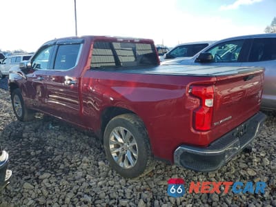 Drugie zdjęcie samochodu z przodu: 2019 CHEVROLET SILVERADO K1500 LTZ VIN:3GCUYGED8KG244881 - miniatura