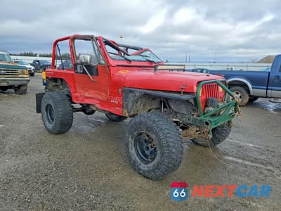 Czwarte zdjęcie samochodu z boku: 1993 JEEP WRANGLER / YJ S VIN:1J4FY19P6PP206492 - miniatura
