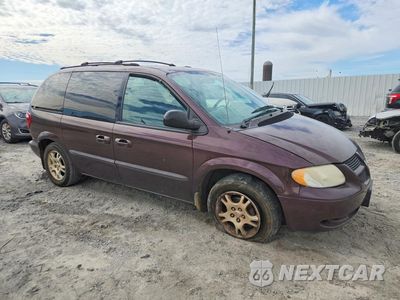 Czwarte zdjęcie samochodu z boku: 2004 DODGE CARAVAN SXT VIN:1D4GP45R14B507883 - miniatura