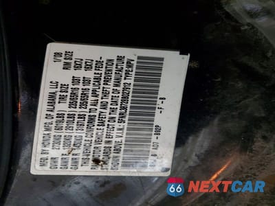 Zdjęcie 14 z 14 samochodu: 2008 HONDA ODYSSEY EXL VIN:5FNRL38728B027912 - miniatura