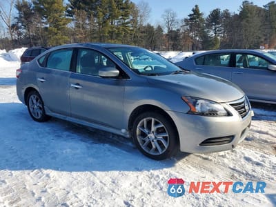 Czwarte zdjęcie samochodu z boku: 2014 NISSAN SENTRA S VIN:3N1AB7AP0EL652441 - miniatura