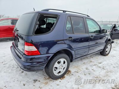 Trzecie zdjęcie samochodu z tyłu: 2002 MERCEDES-BENZ ML 320 VIN:4JGAB54E92A348325 - miniatura