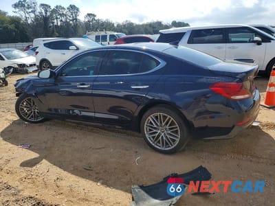 Drugie zdjęcie samochodu z przodu: 2020 GENESIS G70 ELITE VIN:KMTG34LA2LU046753 - miniatura