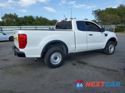 Trzecie zdjęcie samochodu z tyłu: 2021 FORD RANGER XL VIN:1FTER1EH1MLD69521 - miniatura