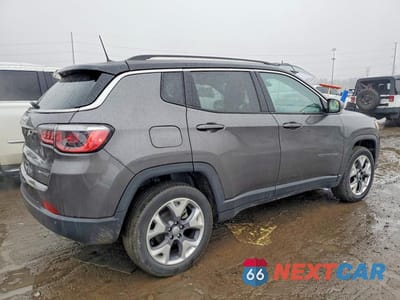 Trzecie zdjęcie samochodu z tyłu: 2021 JEEP COMPASS LIMITED VIN:3C4NJDCB7MT525749 - miniatura