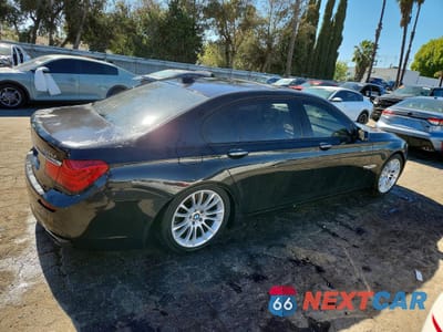 Trzecie zdjęcie samochodu z tyłu: 2012 BMW 750 LI VIN:WBAKB8C58CC963205 - miniatura