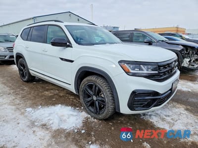 Czwarte zdjęcie samochodu z boku: 2023 VOLKSWAGEN ATLAS SEL R-LINE VIN:1V2SR2CAXPC504917 - miniatura