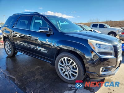 Czwarte zdjęcie samochodu z boku: 2013 GMC ACADIA DENALI VIN:1GKKVTKD5DJ172685 - miniatura