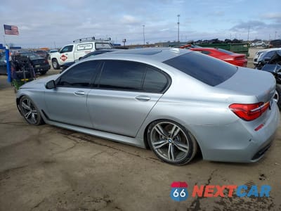 Drugie zdjęcie samochodu z przodu: 2019 BMW 740 I VIN:WBA7E2C56KB217513 - miniatura
