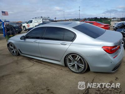 Drugie zdjęcie samochodu z przodu: 2019 BMW 740 I VIN:WBA7E2C56KB217513 - miniatura